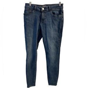 DL1961 Emma Low Rise Skinny Donahue Zip Fly Top Button Has Stretch Size 29
